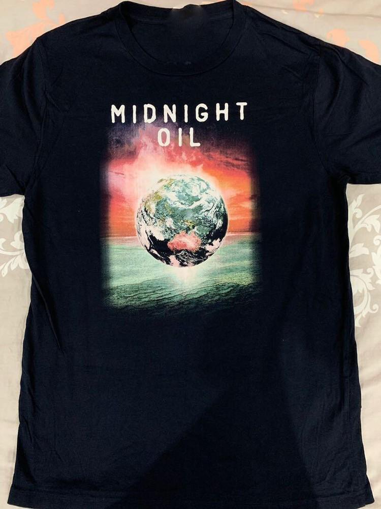 Midnight Oil Band T-shirt Unisex Cotton Classic Tee All Size S-4XL BO314 Unisex T-Shirt