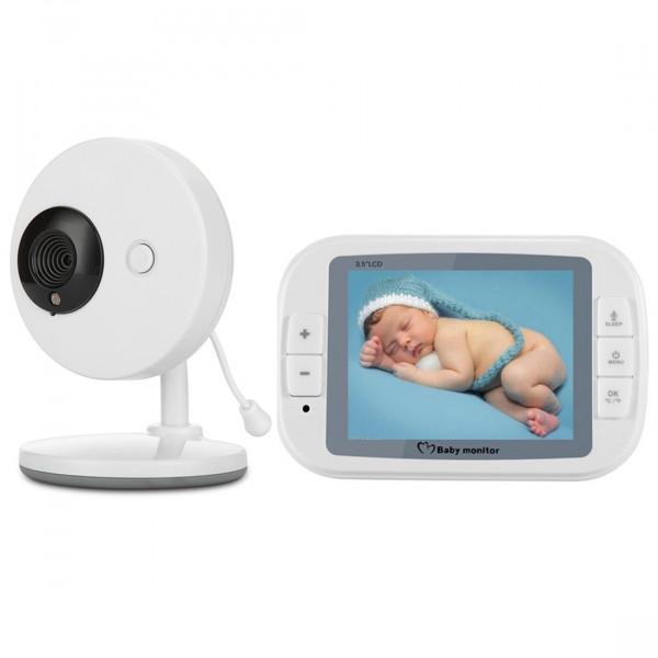Buy Babyphone Video Babycam Moniteur De Surveillance Sans Fil De De Carriere De De De Bebe D Appareil Photo De Numerique De 3 5 Pouces Plus Gran At Affordable Prices Free Shipping Real Reviews