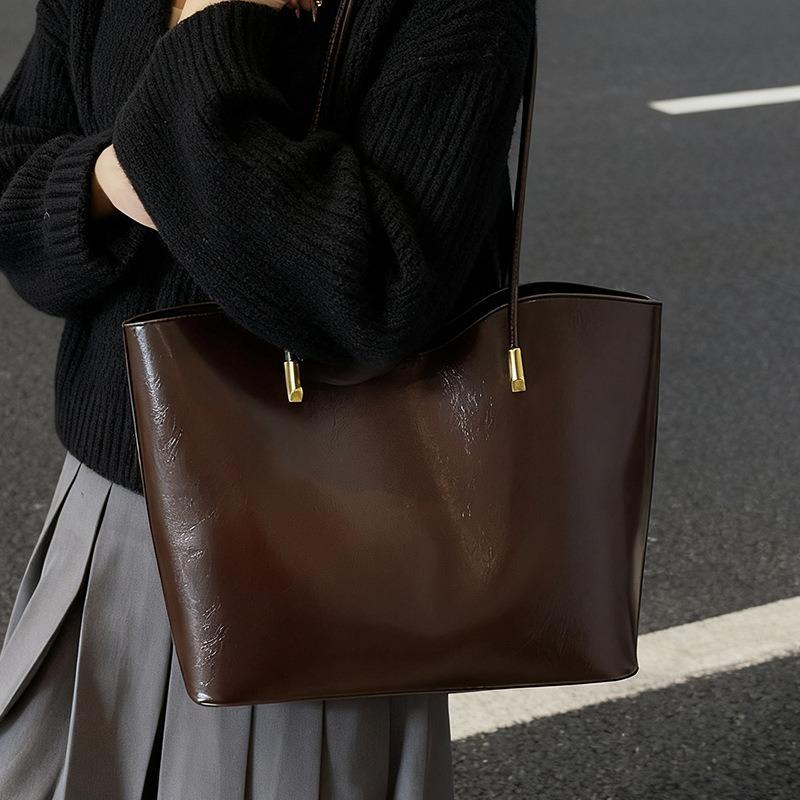 Fashion Versatile Large Capacity Commuter Mother Daughter Tote Shoulder Bag For Women