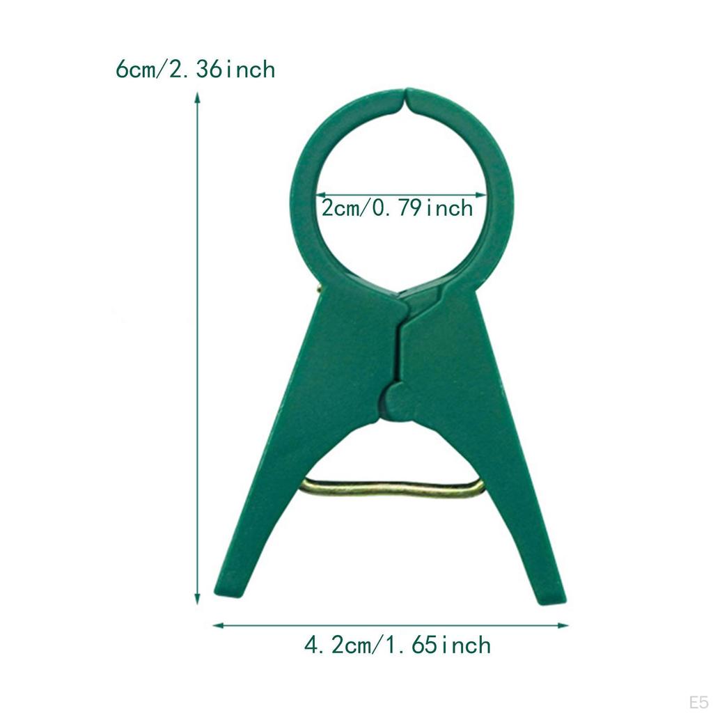 50 Pieces of Garden Clips for Plant Support, Tool Connecting Climbing Peas and Tomatoes