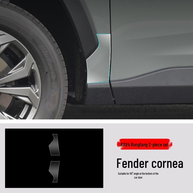 RAV4 Rongfang Custom TPU Transparent Protective Film for Door Corners