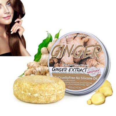 Sbyhbhyds Ingwer Shampoo Seife 60g Ingwer Riegel Shampoo für Asch Bar
