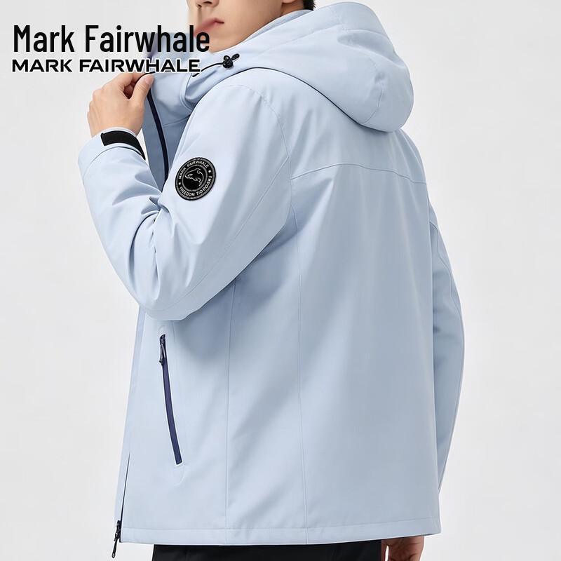 Mark Fairwhale Мужская ветрозащитная софтшелл куртка 3-в-1 для туризма и активного отдыха