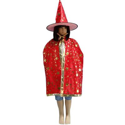 Halloween Cloaks Cosplay Dress Up Set Satin Cloth Cloaks Five Star Cloak