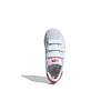 Adidas Originals SUPERSTAR Cf C Lace Up Breathable Low top Kids' Skateboarding Shoes White Red FX7170