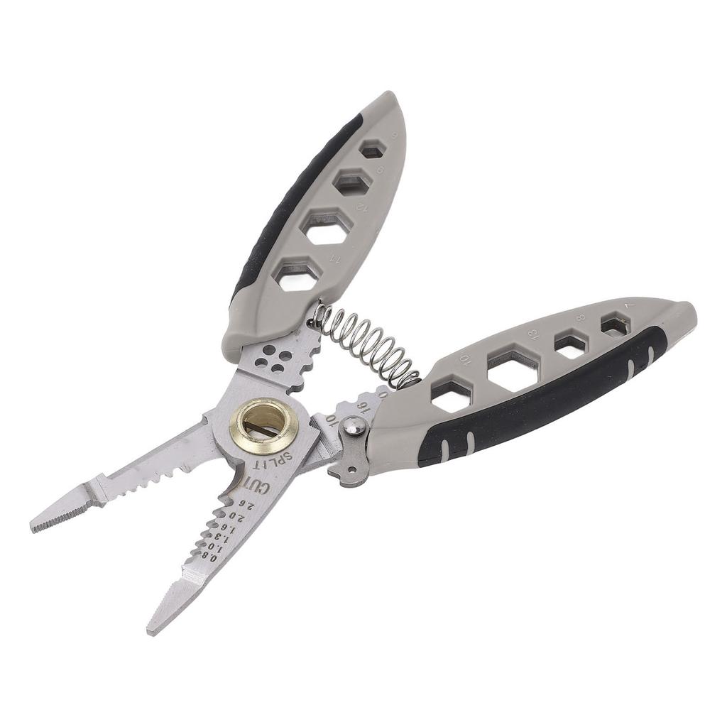 16 in 1 Electrician Pliers 7 Inch Cable Stripper Tool for Wire Crimping Stripping Winding Cutting