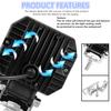2PC 3Inch 12V 24V 6500K 40W Waterproof   CREE LED Angel Eyes Light Bar Offroad Car Boat led Work Light Spot Light