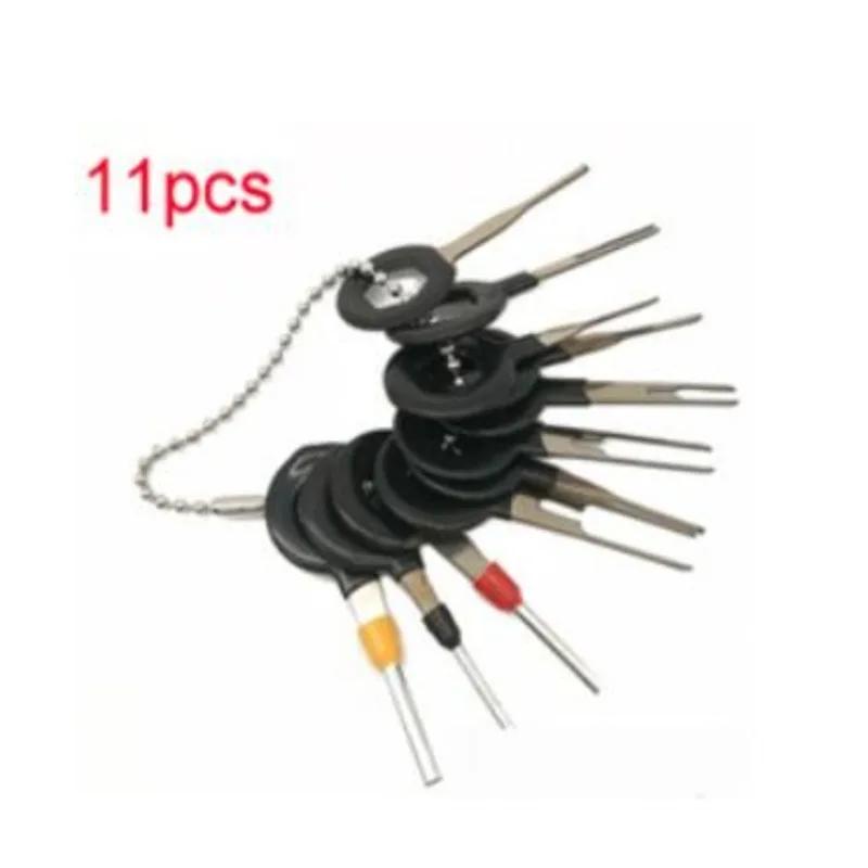 3/11pcs Terminal Removal Tool Car Electrical Wiring Crimp Connector Pin Extractor Kit Terminal Repair  Car Disassembly Tool