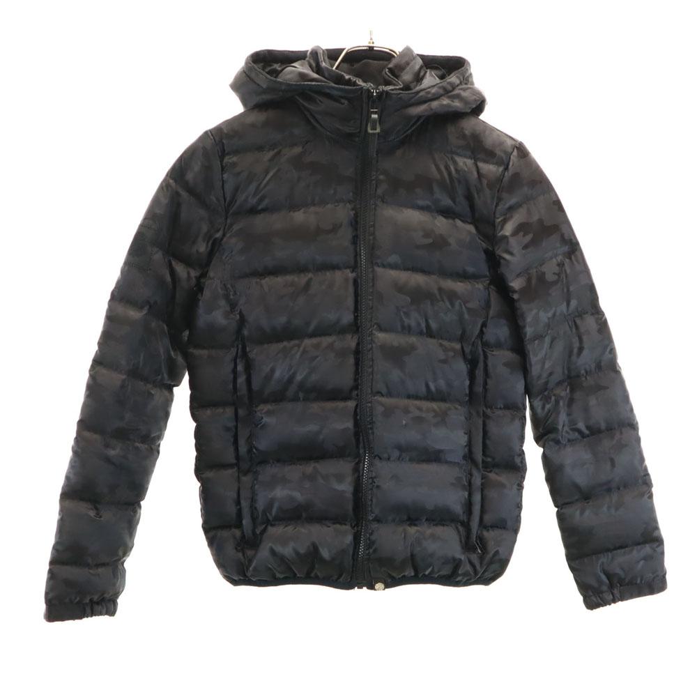 Pretty Green Camouflage Pattern Down jacket 1 black camouflage Men's Used