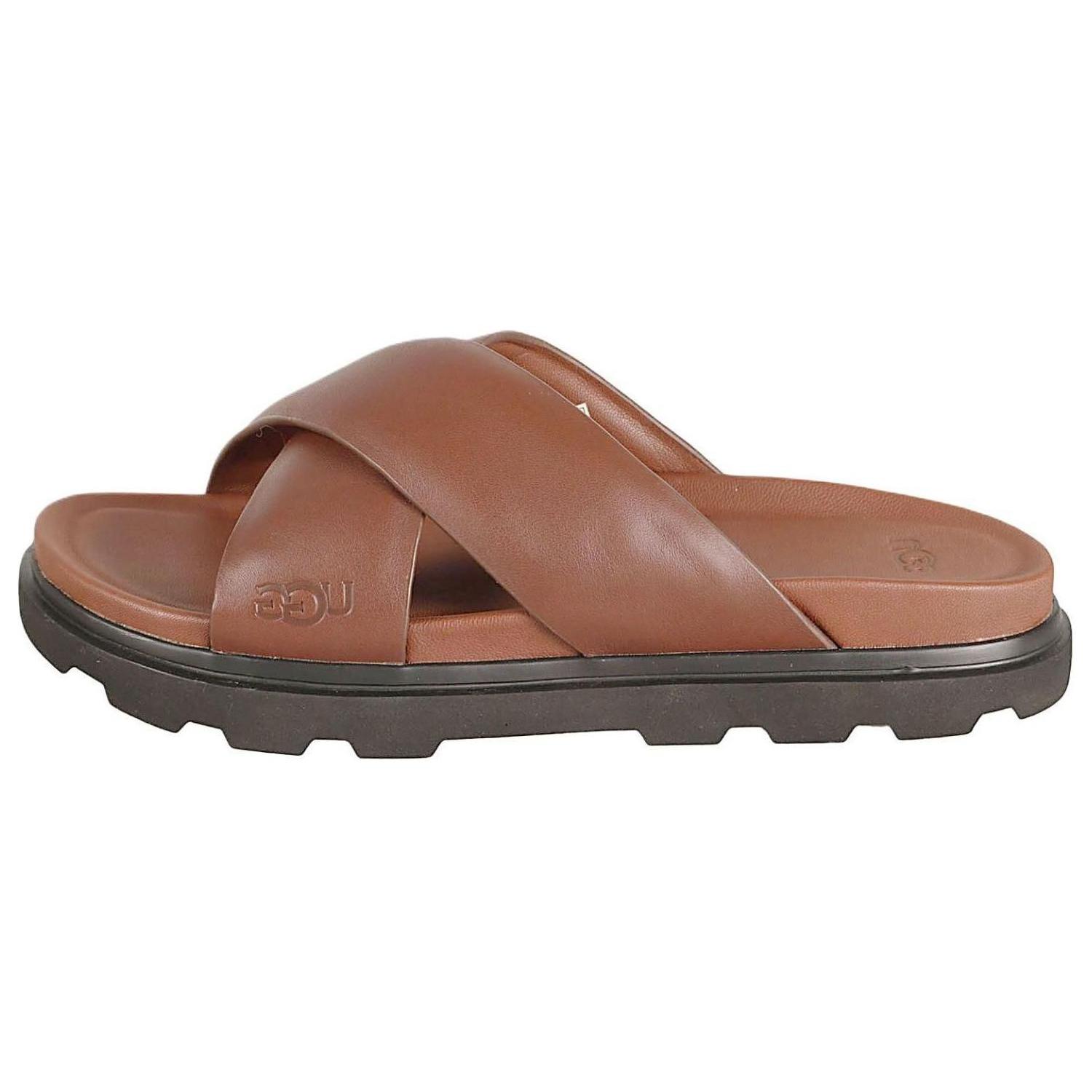 

UGG Capitola Cross Slide Sandal Cognac 1153076-COG 42