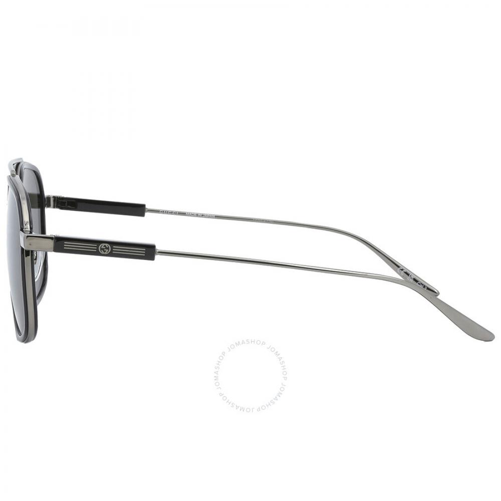 Gucci Grey Navigator Men S SunglaSSeS gg1310S 001 56