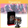 Superhero Lord Star Mask Helmet Model Assembled Small Particles Building Toy