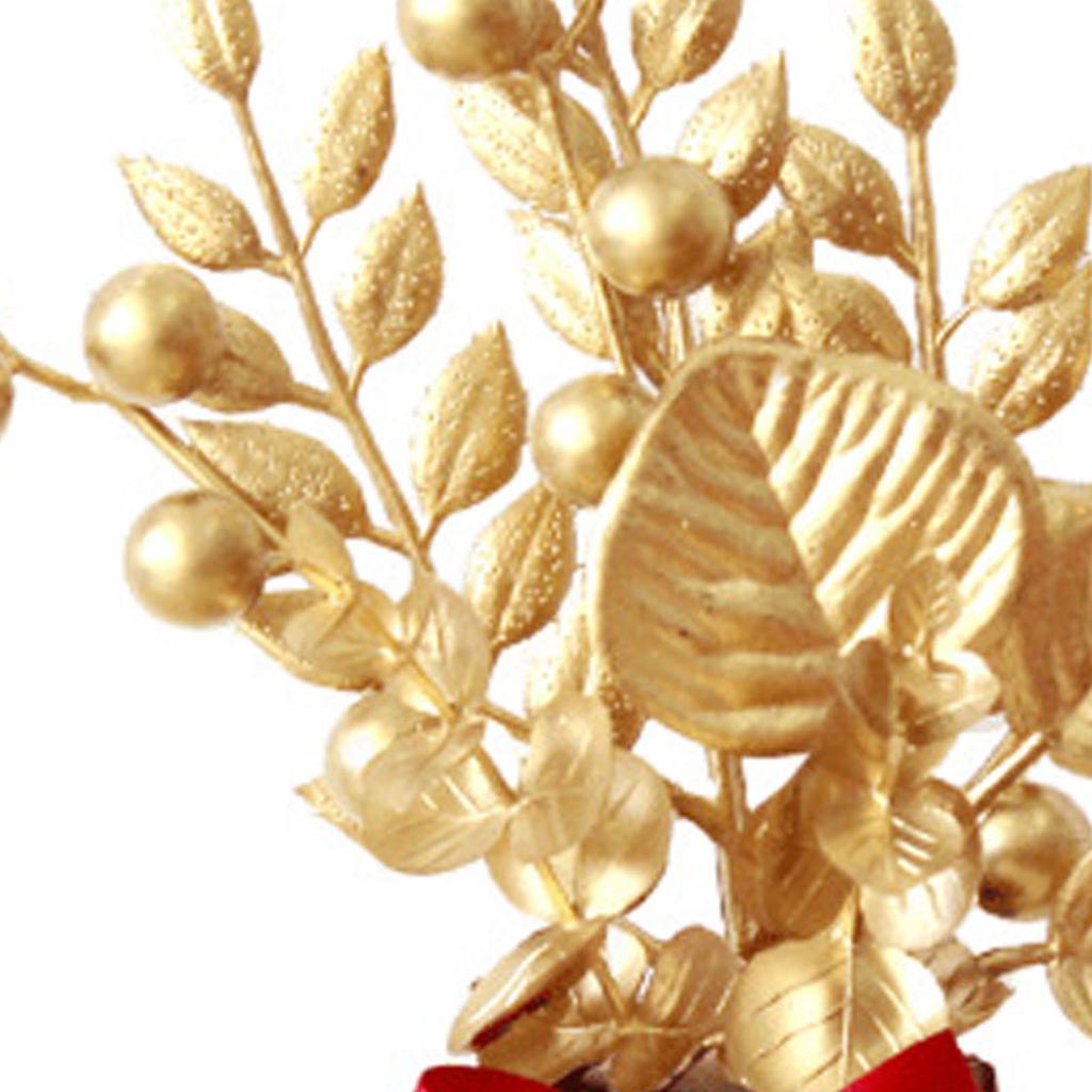 Table Lucky Tree Decoration Lifelike Exquisite Fortune Tree Ornament with Hangtag for Spring