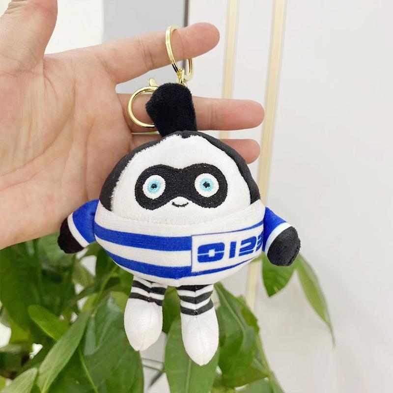 

Cute Plush Animal Toy Egg Party Doll Keychain Doll Gift StyleB
