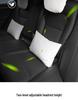 High-End Suede Neck & Lumbar Support Pillow for All Tesla Models