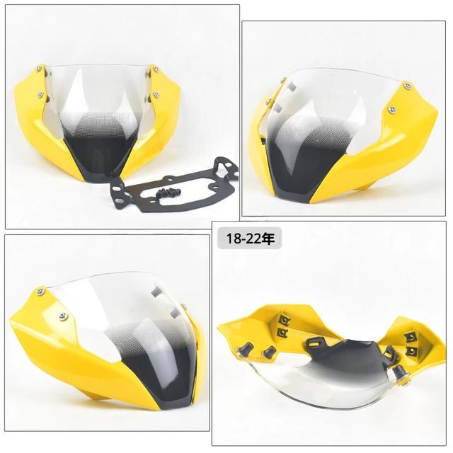 Motorbike Windshield Deflector With Bracket Mounting Screws For DUCATI MONSTER 797 821 1200S 2014-2025 Years