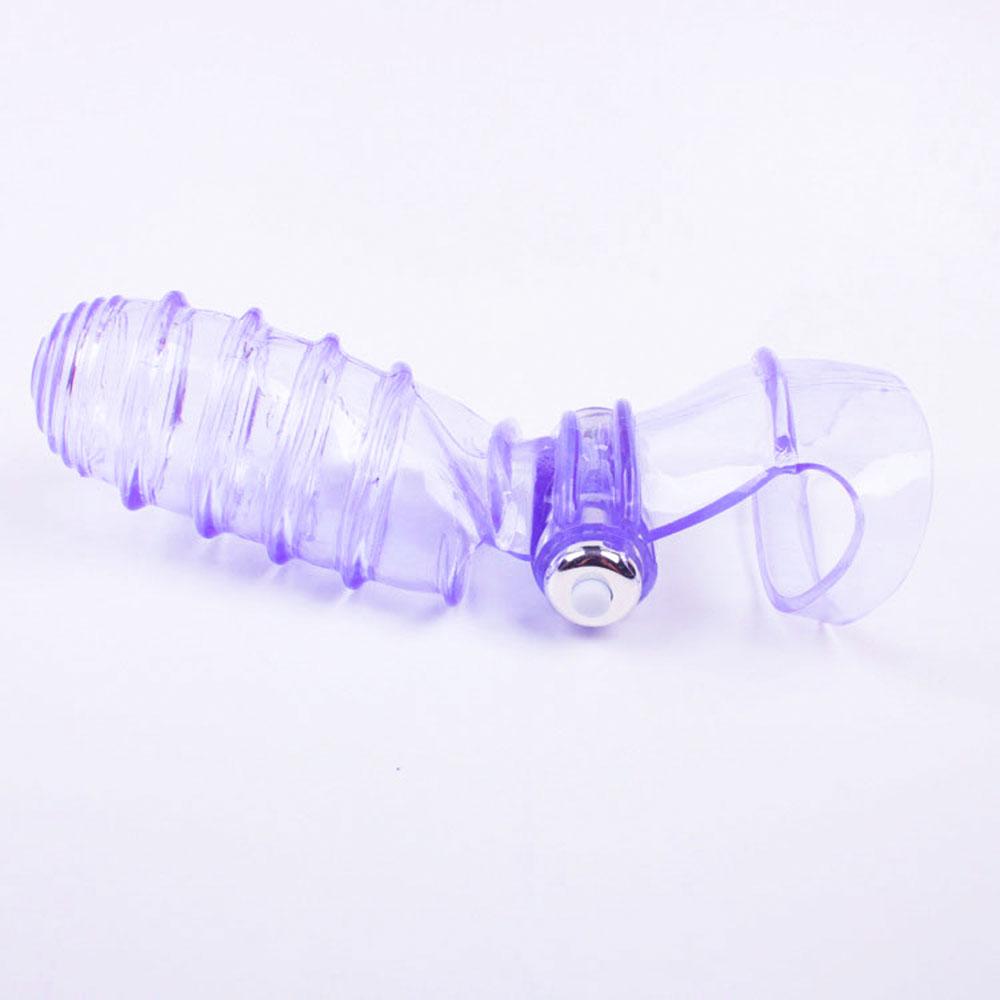 Vibrator cu manșon triplu pentru degete, prelungitor pentru întârziere, prezervativ, inel pentru penis reutilizabil pentru bărbați, teacă, masaj clitoridian, jucării sexuale pentru bărbați