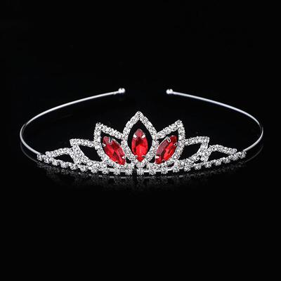 Tiara Corona Cristallo Lucido Matrimonio Ricevimento Nuziale Bambina Principessa Copricapo Nuovi Accessori Capelli Matrimonio