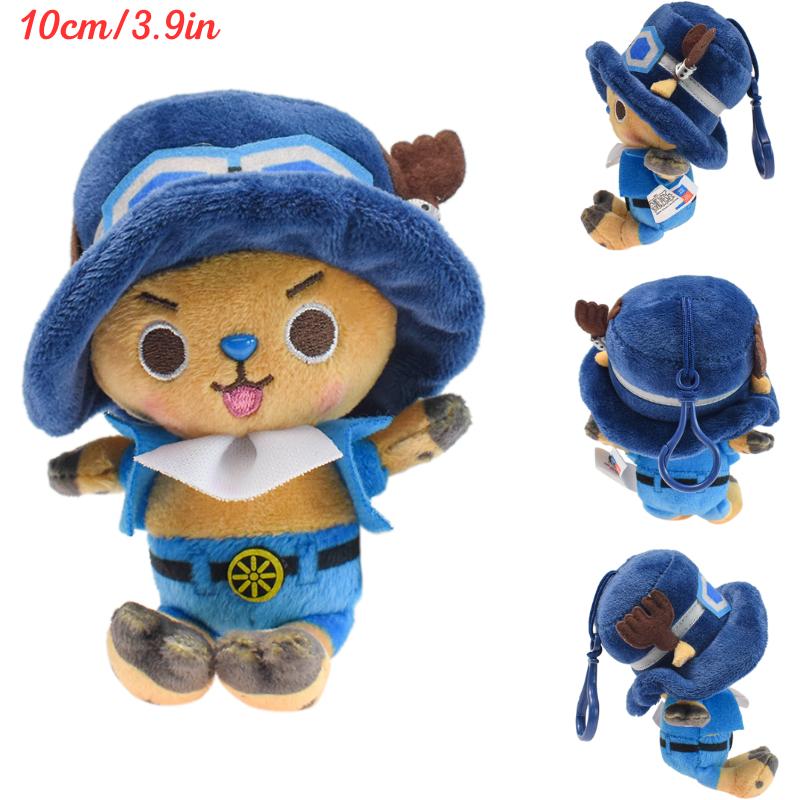 Kawaii One Piece Monkey D Luffy Tony Tony Chopper Plüsch Schlüsselanhänger Spielzeug Niedlich Anime Vinsmoke Sanji Sabo Portgas D Ace Plüschpuppen