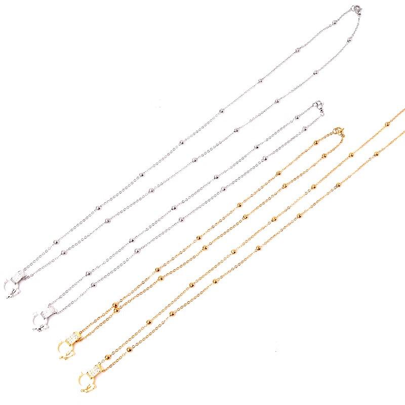 Thai Amulet Quick-Release Pendant Chain - Women's Thin Tangka Rope with Universal Buckle