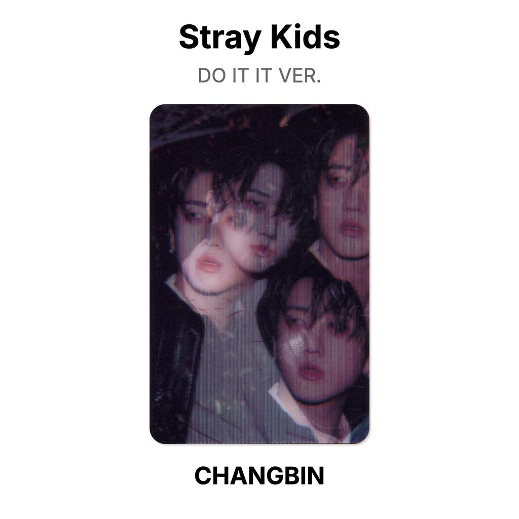 Stray Kids DO IT IT VER. Official Photocard