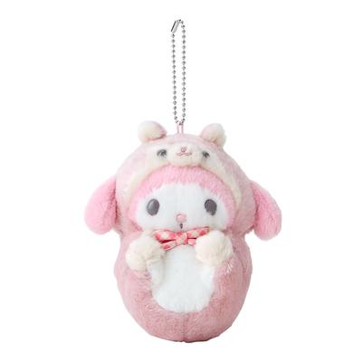 Sanrio Mascot Holder (Forest Animals) My Melody Plush Keychain 009792