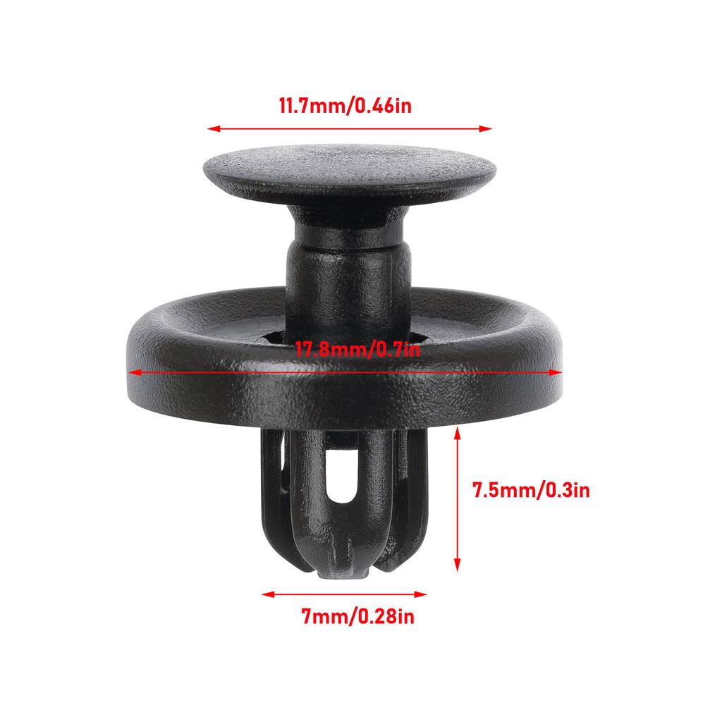 Motor-Unterboden-Halter Kofferraumleisten-Clip Kotflügelverkleidungs-Clip 90467-10183 für Toyota Camry Corolla RAV4 Yaris Celica Subaru Impreza
