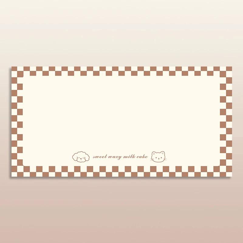 Pet Waterproof Carpet Cat Dog Eating Mat Blue Plaid Pvc Leather Non-slip Floor Mats Cute Sweet Home Decoration Rug for Kitchen