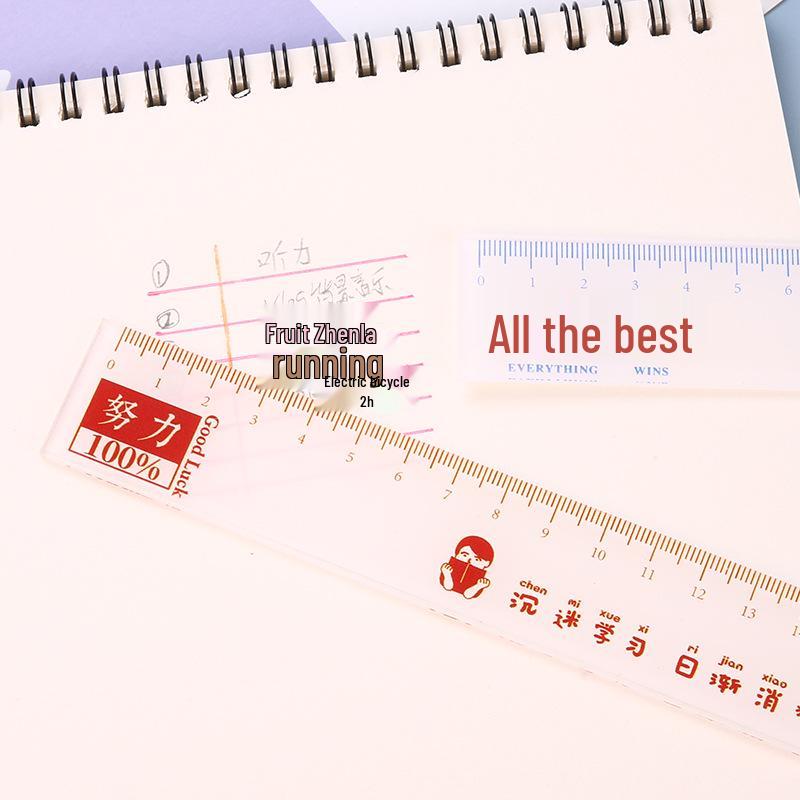 15cm Acrylic Straight Ruler for Students - Perfect for Drawing and Measuring