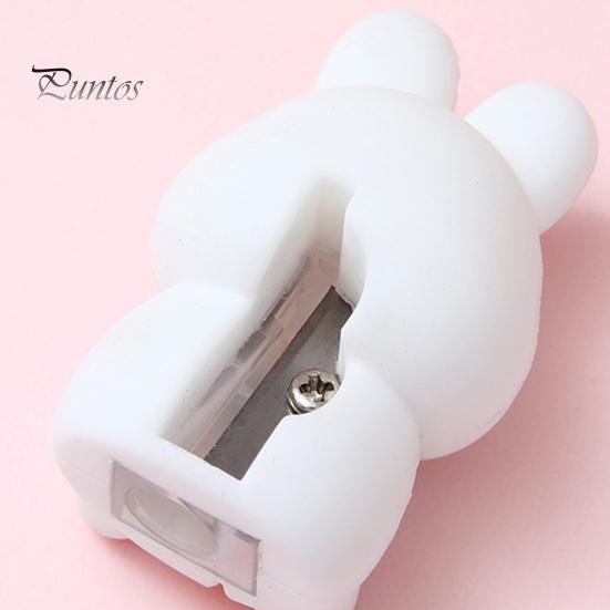 Cute Cartoon Pencil Sharpener Kawaii Mini Pencil Sharpener Portable Pen Cutter Kids Stationery Gifts School Supplies