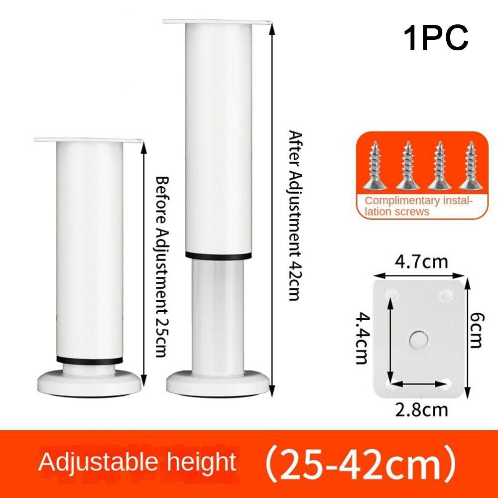 Möbelfötter i rostfritt stål Justerbar soffnivåfot Nya bordsfötter Möbler