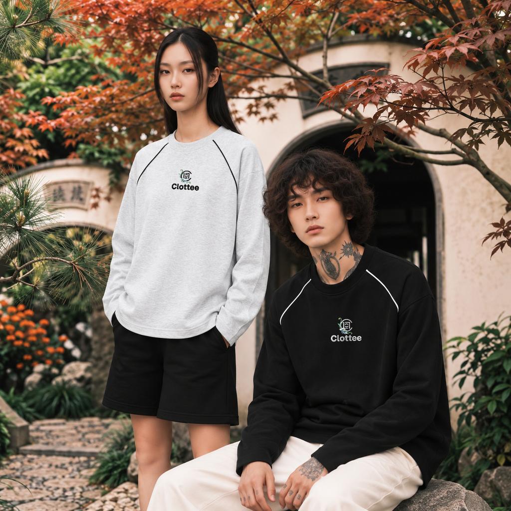 CLOT T Shirts Unisex Crew Neck Moderate Other EL2630113A060002-S5