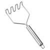 1pcs Stainless Steel Potato Masher Manual Fruit and Vegetable Press Masher Mashed Potatoes Wave Pressure Kitchen Accessories
