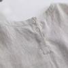 Cotton and Linen Shirt Women's Summer Sleeveless Blouse Women's Loose All-match Linen T-shirt Bottoming Linen Vest