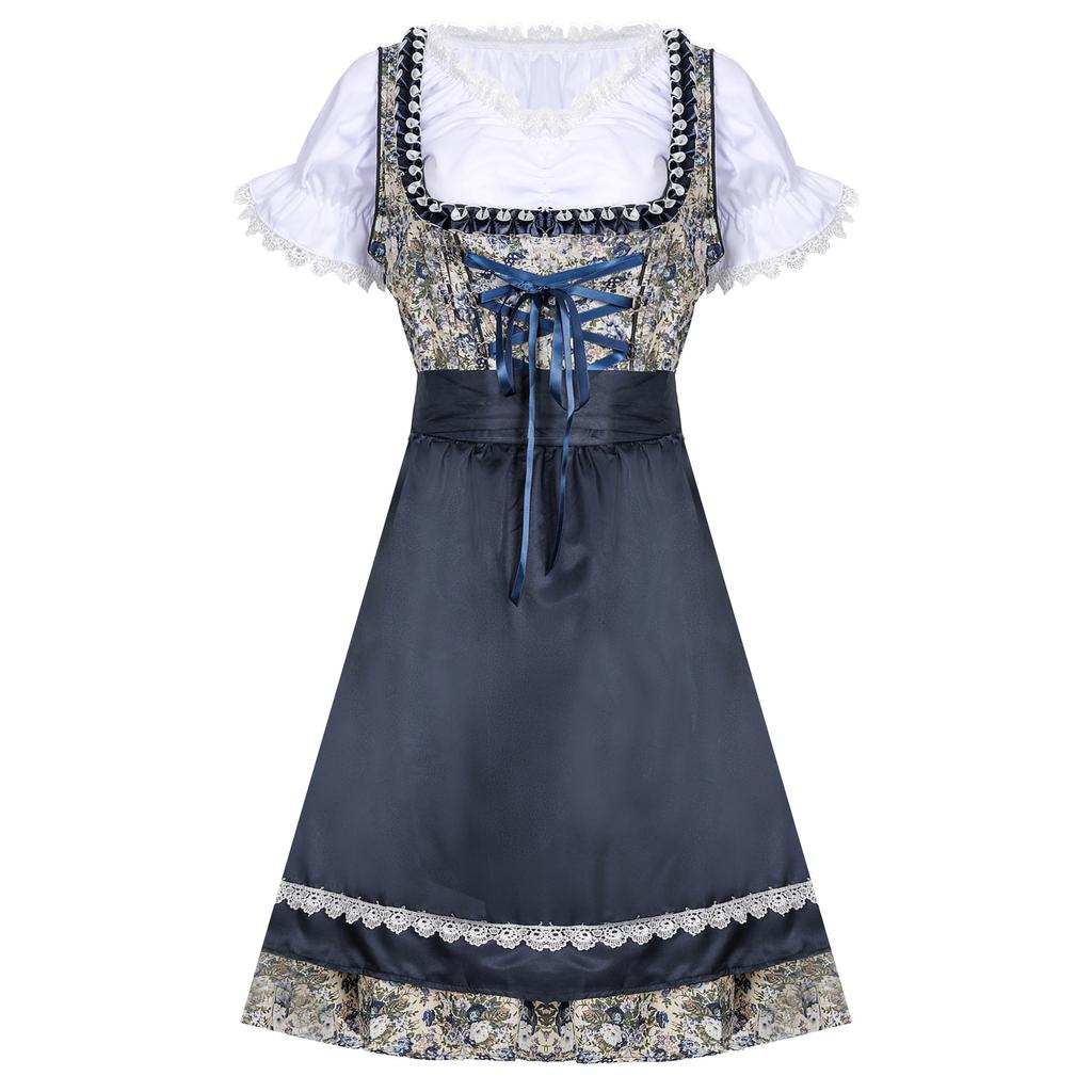 Parent-child Clothing, German Bavarian Oktoberfest Clothing, Stage Dresses, Photo Event Maid Clothing
