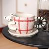 3D Koala Ceramic Coffee Mug with Handle: Hand-Painted, Beautiful Design for Couples