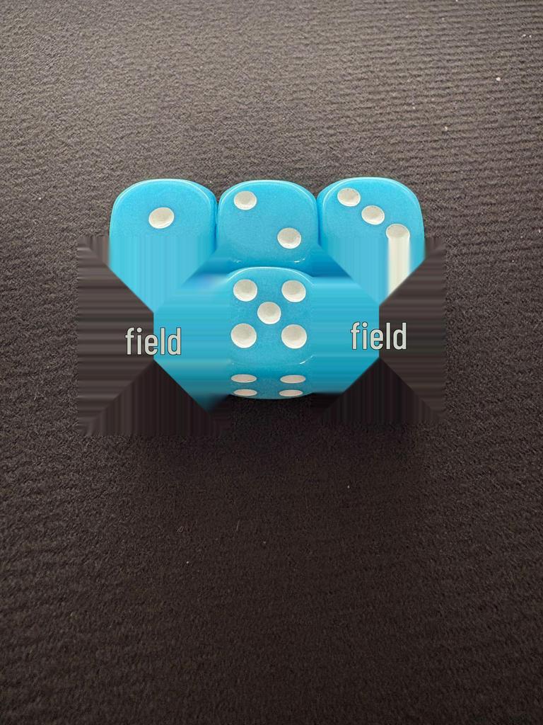 16mm Solid Color Rounded Corner Acrylic Dice - Board Game & RPG Accessory