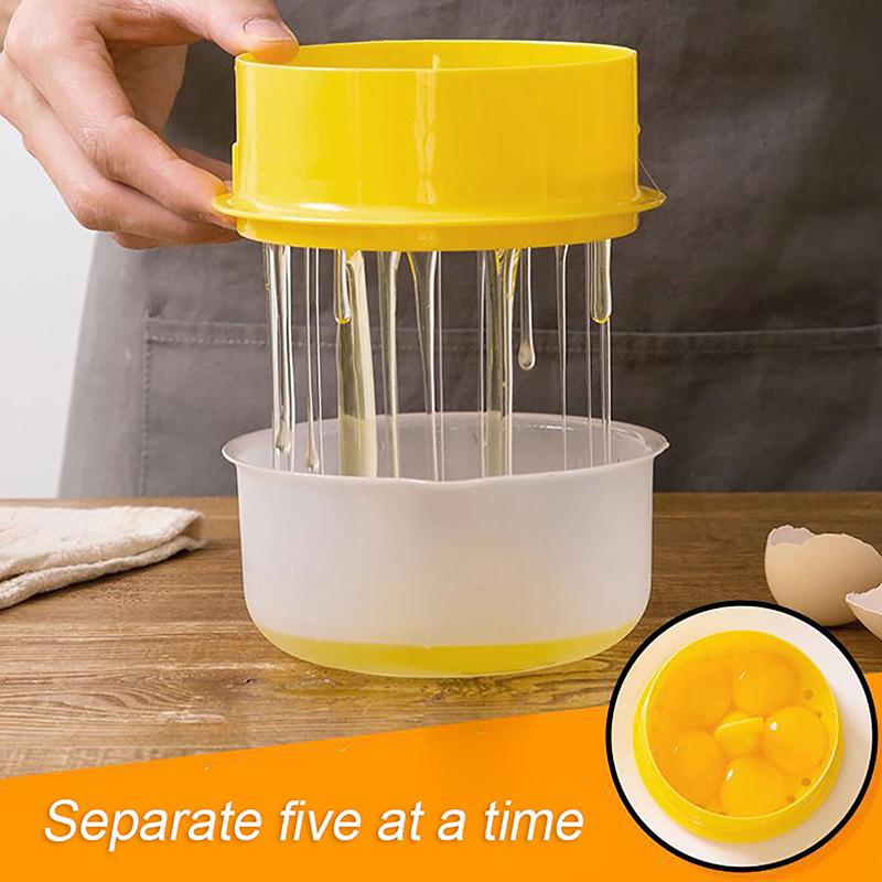 Egg Separator, Egg White And Egg Yolk Separator, Egg White And Egg White Filter Bowl, Kitchen Baking Tool