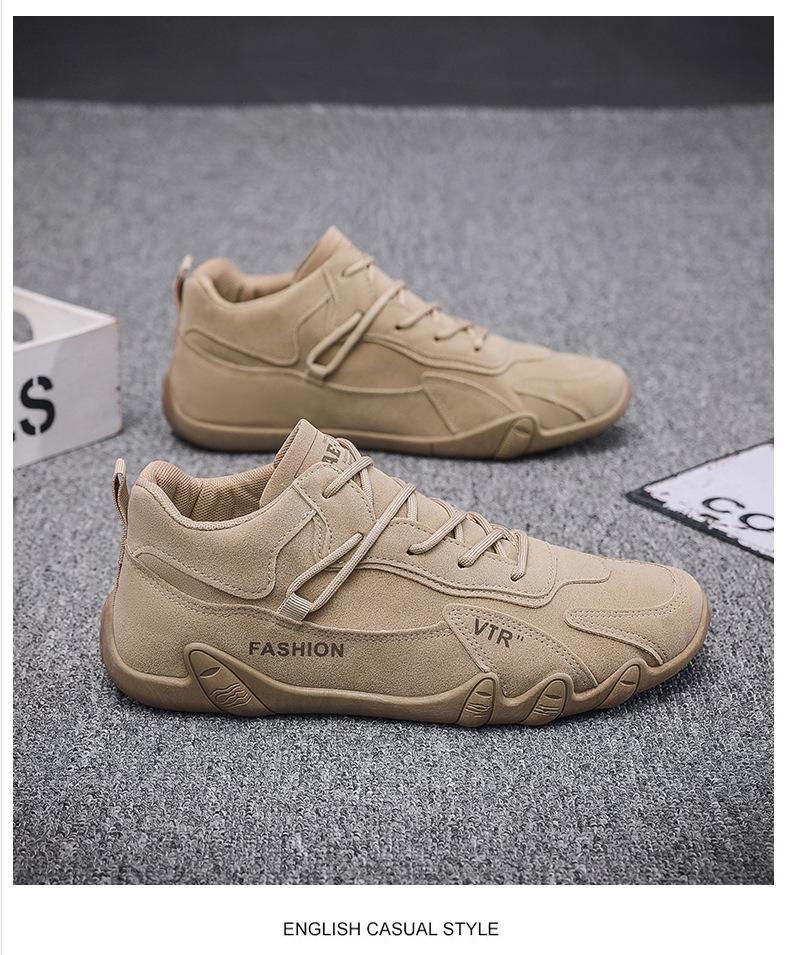 Men's Casual Lightweight Non-Slip Work Shoes - Trendy Summer Construction Footwear
