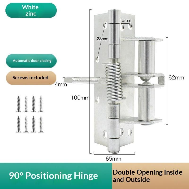 New 3 In 1 Heavy Duty Automatic Door Closer,Spring Hinges,90 Degree Positioning Door Stopper For Commercial/Residential Doors
