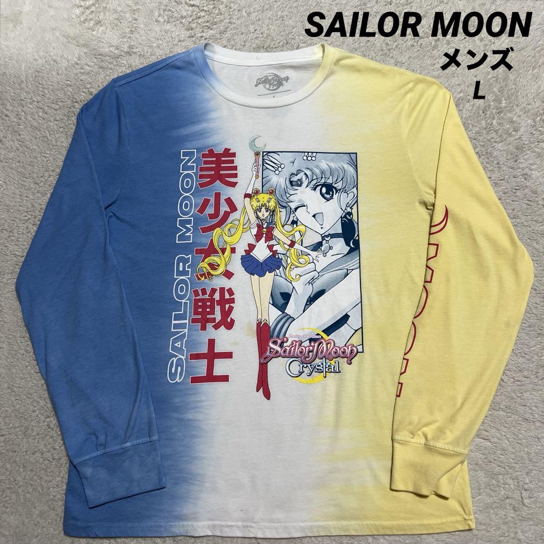 

[USED] SAILOR MOON Pretty Guardian Sailor Moon Anime T-shirt Men s L