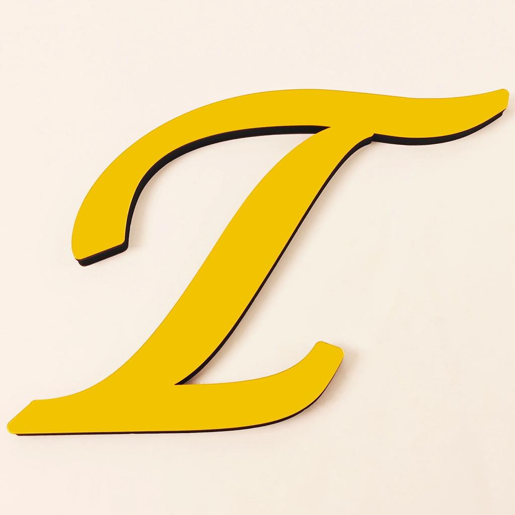 English Letters Acrylic Mirror Surface Wall Sticker 3D Alphabet Poster Bedroom Festival Party Decoration DIY Art Mural