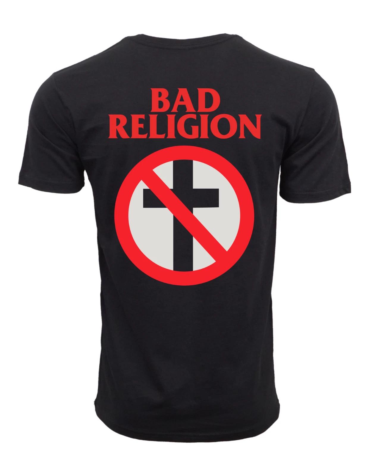 Men s Casual Graphic BAD RELIGION MENS CROSSBUSTER GRAPHIC T SHIRT ... S