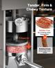 Electric Sausage Stuffer, 22 LBS / 10 L Vertical Meat Stuffer, Stepless Speed Control and Foot Pedal, Stainless Steel Heavy Duty Sausage Filler with 4