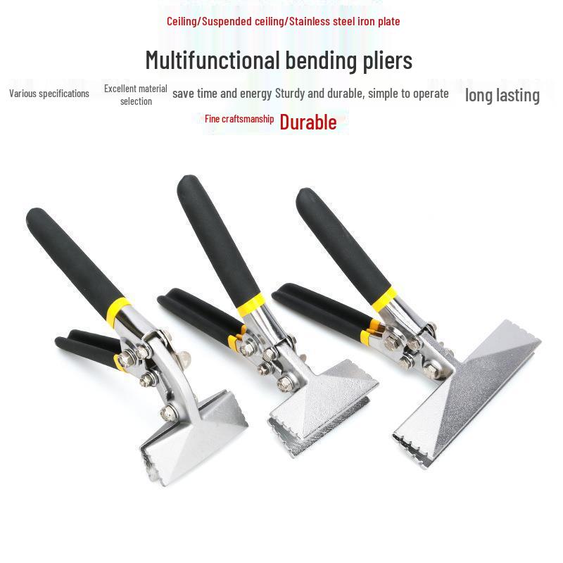 Edge Sealing Multi-Function Folding and Bending Pliers Tools