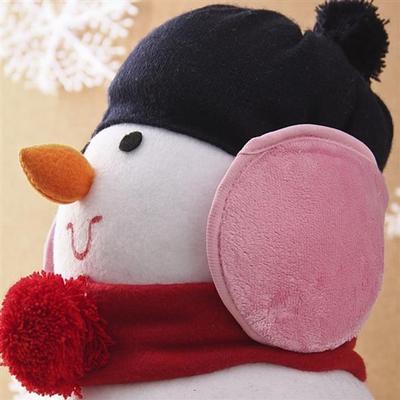 Cache-oreilles de mode haut de gamme (rose) / cache-oreilles en fourrure d'hiver