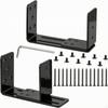 2 Stück Türschwellenhalterung | Verstellbar, Robust, Halterung, für Türen