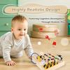 Montessori Toddler Switch Busy Board - Wooden LED Light Up Busy Boards Activities Sensory Educational Learning Travel Toys