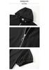 Men's Plus Size Casual Hooded Zip-Up Summer Set: Trendy Loose Short Sleeve Outfit