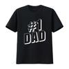 1 Dad Number One Father S Day T Shirt Vintage Washed Streetwear Designer Clothes Soft Unisex Comfortable Top For Everyday Wear